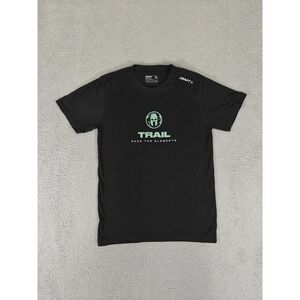 Spartan Race Trail Shirt Mens Small Black The‎ Elements Finisher Craft Athletic
